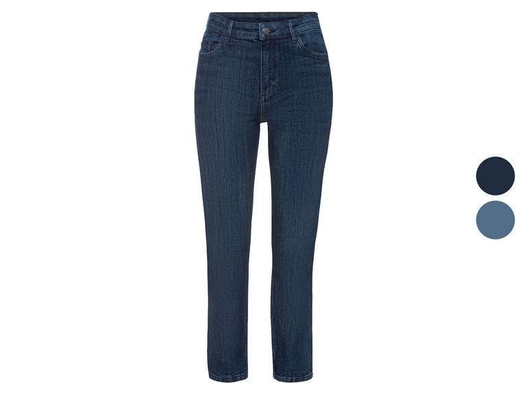 esmara® Damen Jeans, Straight Fit, in moderner 7/8-Länge