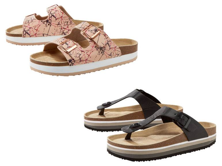 esmara® Damen Pantolette, mit anatomisch geformtem Fußbett