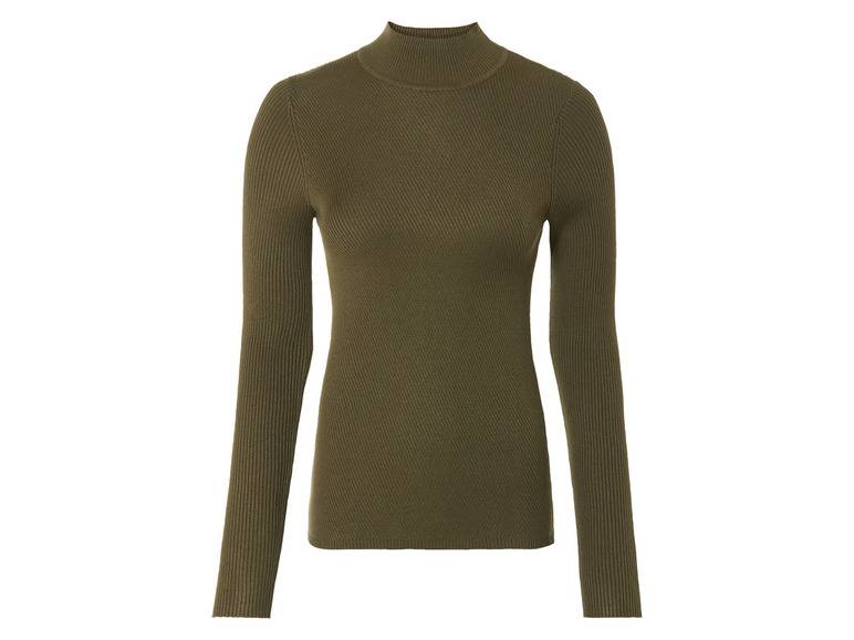 esmara® Damen Feinstrick-Pullover, mit Stehkragen Limitierter Zeitrabatt