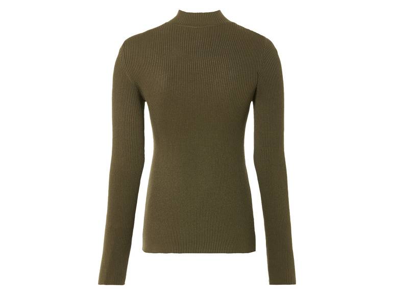 esmara® Damen Feinstrick-Pullover, mit Stehkragen Limitierter Zeitrabatt