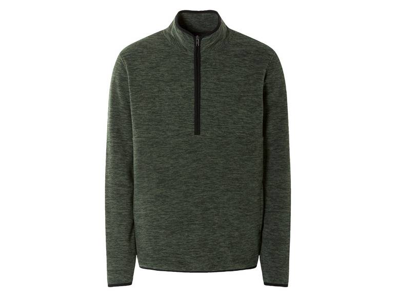LIVERGY® Herren Fleecepullover, mit seitlichen Eingrifftaschen Fabrik Onlineshop