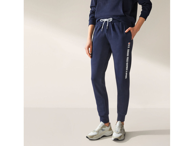 esmara® x Grand Polo Damen Sweathose mit Logo-Print Fabrikpreis