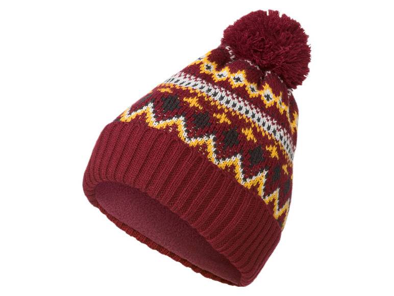 esmara® Damen Thermo-Strickmütze, mit modischem Bommel Sonderangebot