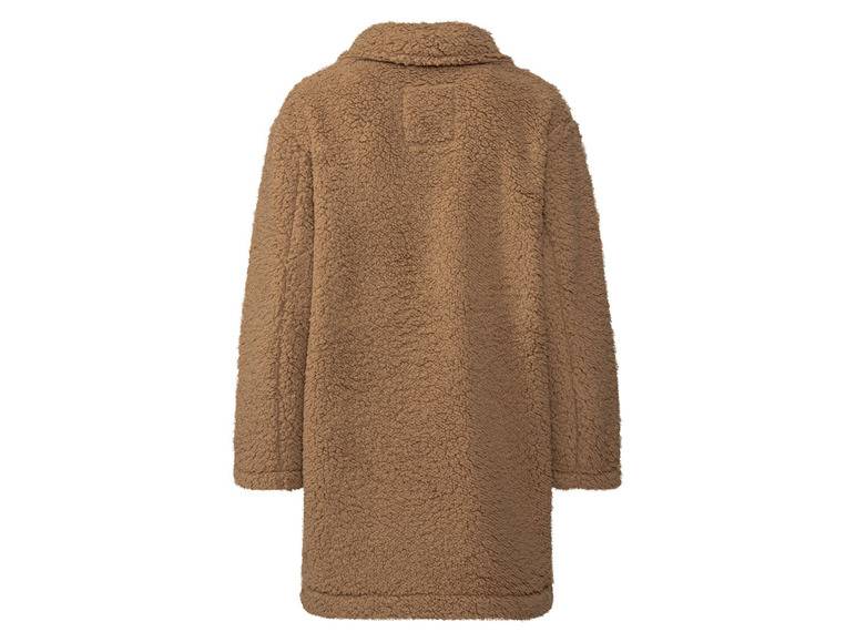 esmara® Damen Mantel aus Lammfellimitat, leger geschnitten Begrenztes Angebot