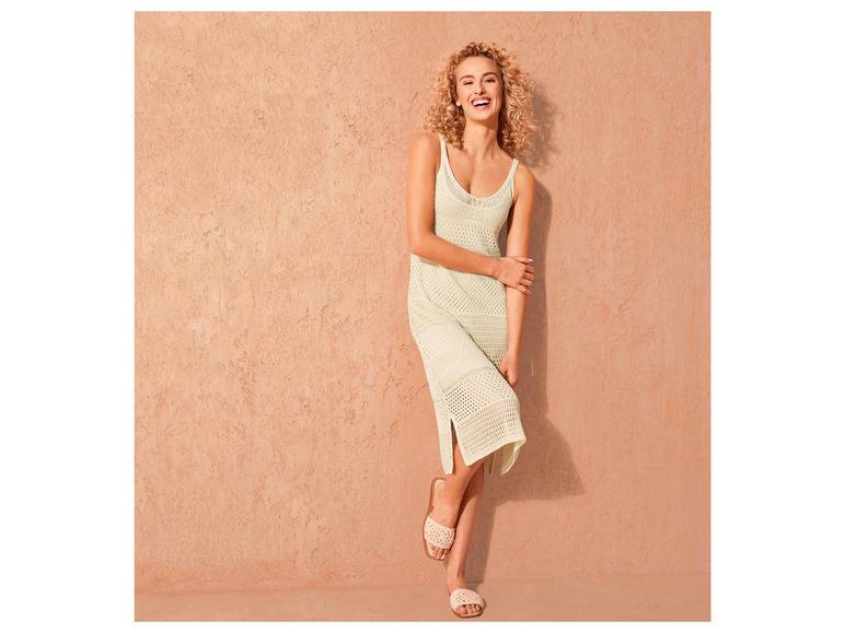 esmara® Damen Häkel-Midikleid, mit Seitenschlitzen Exklusivangebot