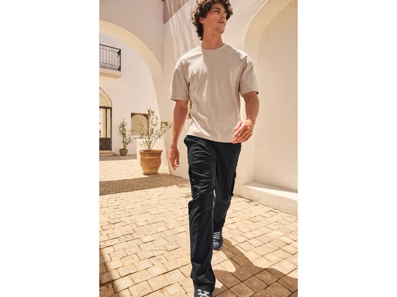 LIVERGY® Herren T-Shirts, oversized, aus reiner Baumwolle Preisnachlass