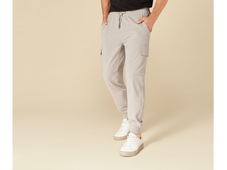 LIVERGY® Herren Cargo-Sweathose mit Baumwolle Black Friday