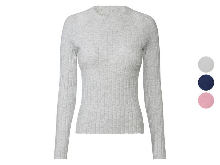 esmara® Damen Pullover in Rippstrick-Qualität Muttertagsangebot