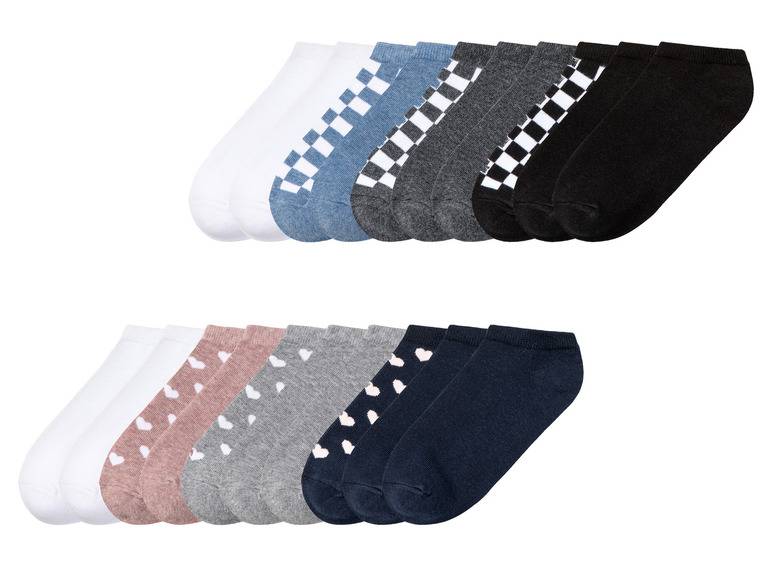 pepperts!® Kinder Mädchen / Jungen Sneakersocken, 10 Paar, mit Bio-Baumwolle