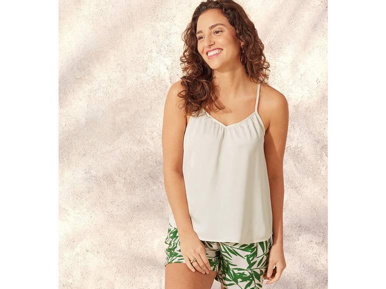esmara® Damen Satin-Spaghettitop, leger geschnitten Exklusive Angebote