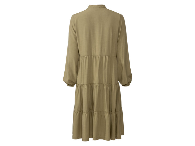 esmara® Damen Midi-Kleid, mit Knopfleiste Neuheiten