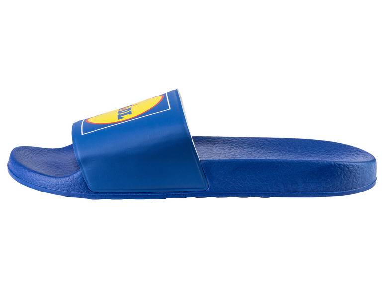 LIVERGY® Herren Badepantoletten mit Lidl-Print Tägliche Deals