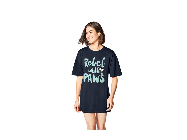 Damen Bigshirt aus reiner Baumwolle Super Sparpreis