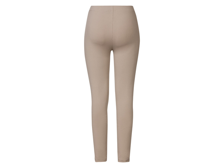 esmara® Damen Gerippte Leggings, hohe Leibhöhe Begrenzte Freigabe