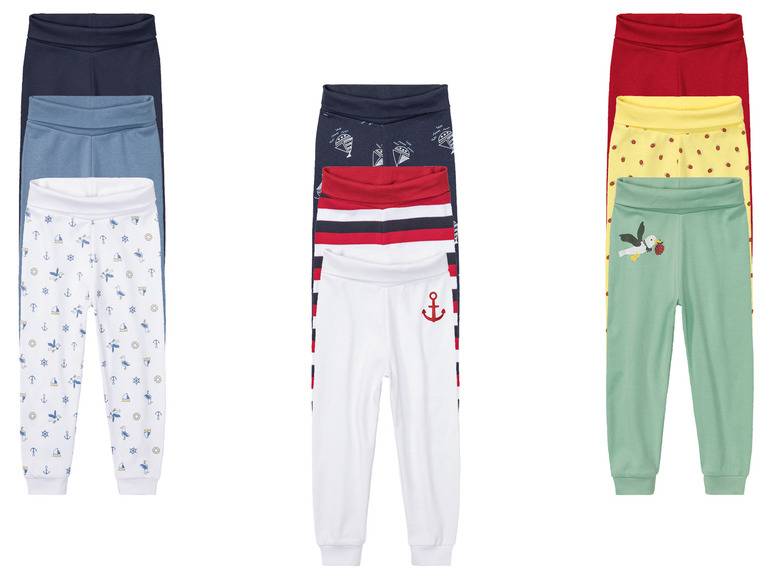 lupilu® Baby Jogginghose, hoher Bio-Baumwollanteil, 3er Set JETZT KAUFEN