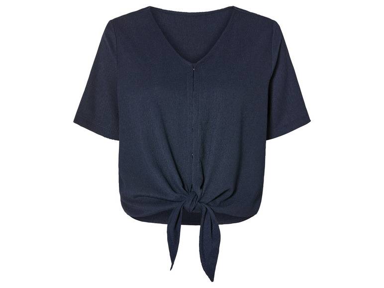 esmara® Damen Bluse mit modischer Crinklestruktur Super Rabatt