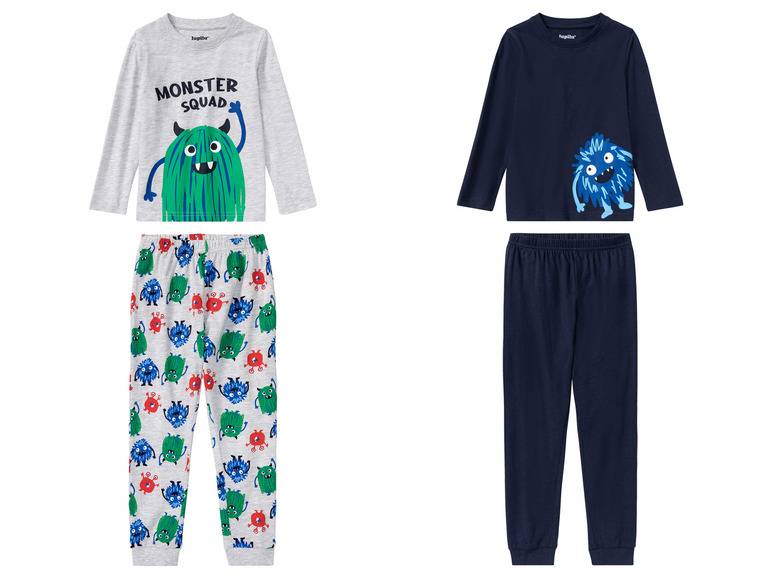 lupilu® Kleinkinder Pyjama, lang, mit Bio-Baumwolle