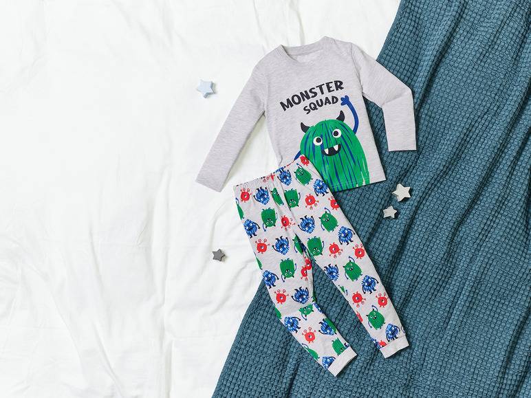 lupilu® Kleinkinder Pyjama, lang, mit Bio-Baumwolle Clearance-Verkauf