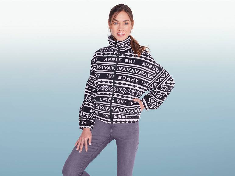esmara® Damen Thermo-Fleecejacke mit Stehkragen Fabrikladen