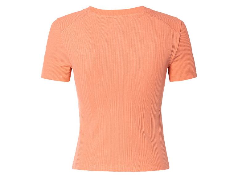 esmara® Damen Shirt in modischer Ripp-Qualität Online