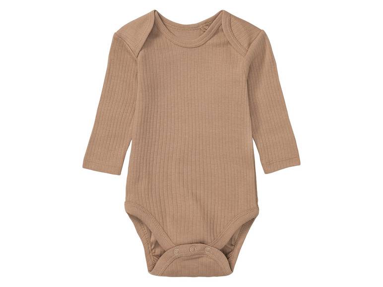 lupilu® Baby Bodys, 2 Stück, mit Schrittknöpfung Versandkostenfrei