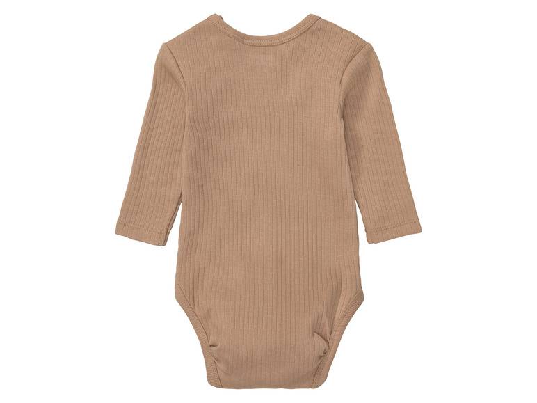 lupilu® Baby Bodys, 2 Stück, mit Schrittknöpfung Versandkostenfrei