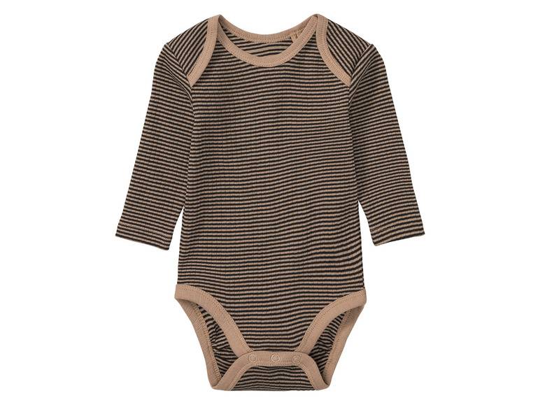 lupilu® Baby Bodys, 2 Stück, mit Schrittknöpfung Versandkostenfrei