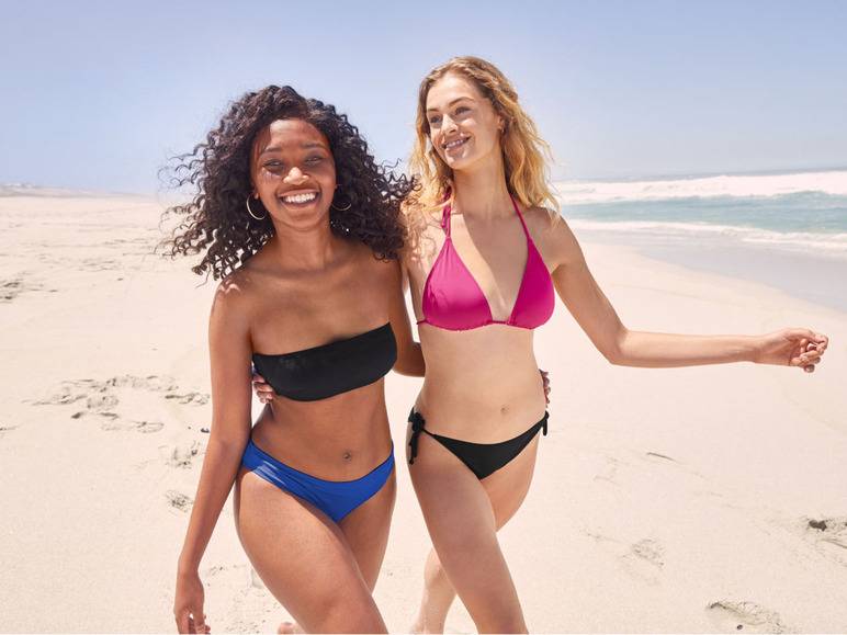 esmara® Damen Bikini Unterteil Minislip, mit seitlichen Bindebändern Großer Ausverkauf