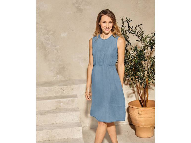 esmara® Damen Kleid mit Gummizugbund in der Taille Flash Sale