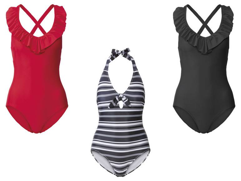 esmara® Damen Badeanzug mit integrierten Softcups Preisnachlass