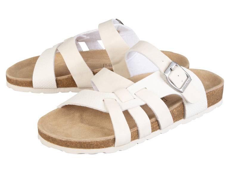 esmara® Damen Pantoletten, vorgeformtes Fußbett Saisonschlussverkauf