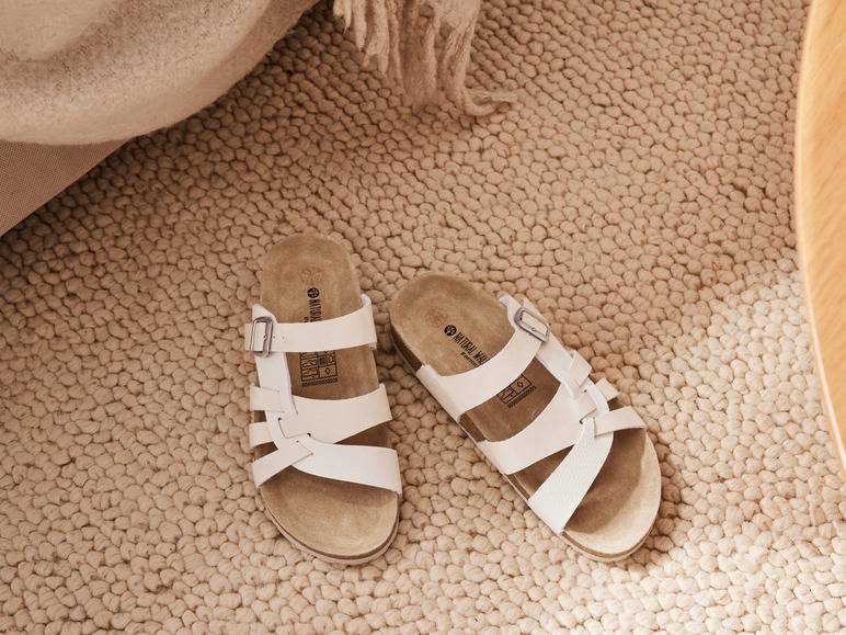 esmara® Damen Pantoletten, vorgeformtes Fußbett Saisonschlussverkauf