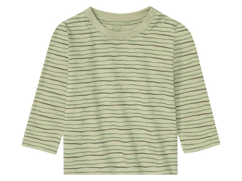 lupilu® Baby Langarmshirts, 2 Stück, mit Schulterknöpfung Jubiläumsangebot