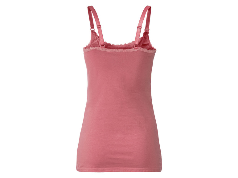 esmara® Damen Still-Tops, 2 Stück, mit hohem Bio-Baumwollanteil Zeitlich begrenztes Angebot