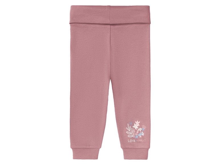 lupilu® Baby Mädchen Jogginghose, 3 Stück, mit Bio-Baumwolle Tägliche Deals
