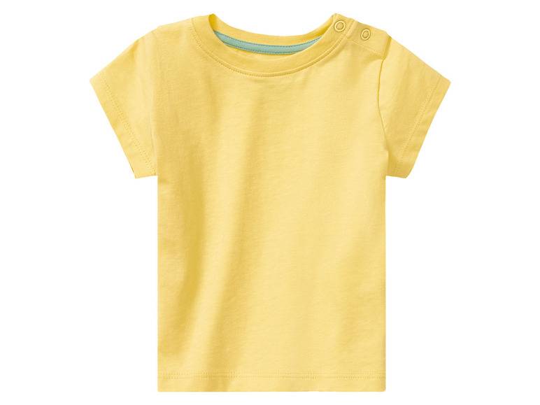 lupilu® Baby T-Shirt, reine Bio-Baumwolle, 3er Set Tiefpreis