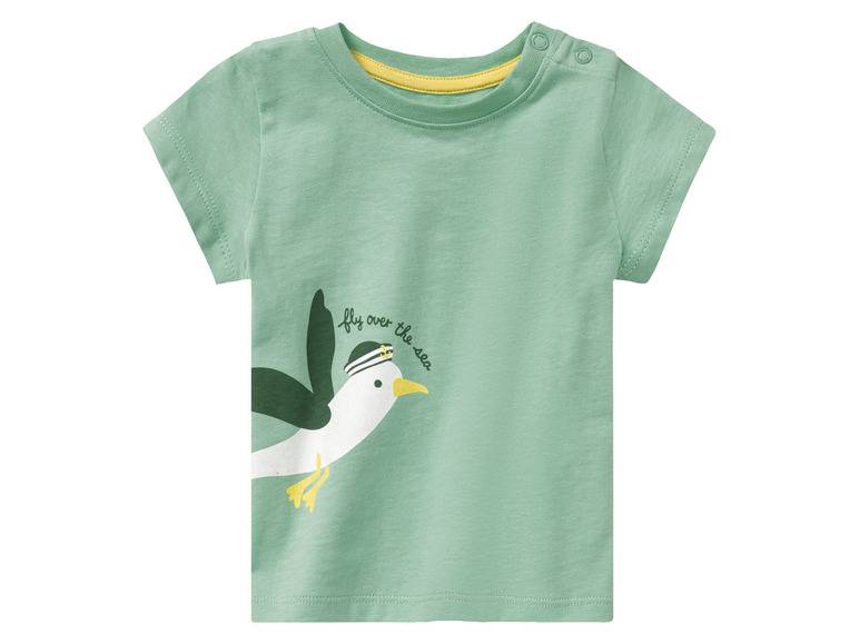 lupilu® Baby T-Shirt, reine Bio-Baumwolle, 3er Set Tiefpreis