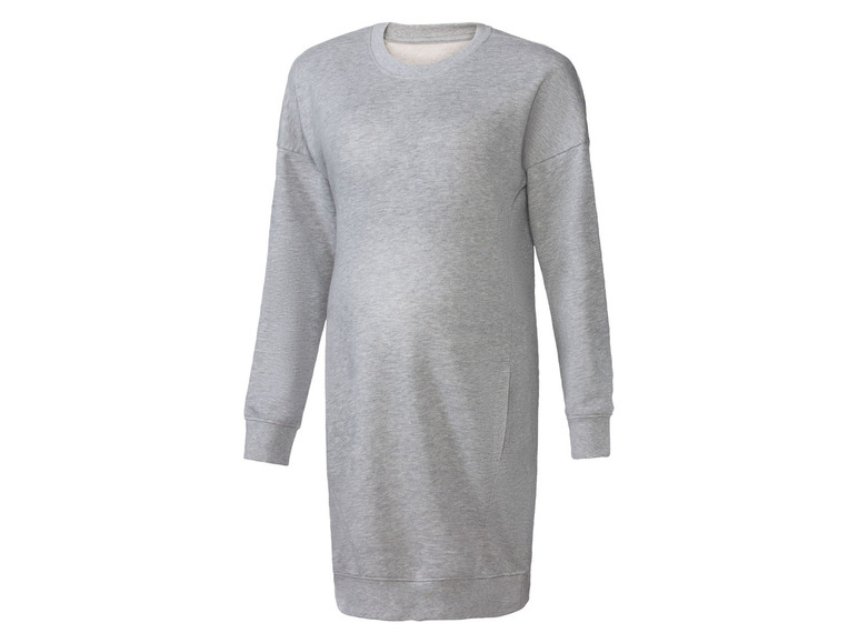 esmara® Damen Umstands-Sweatkleid, leger geschnitten Letzte 2 Tage