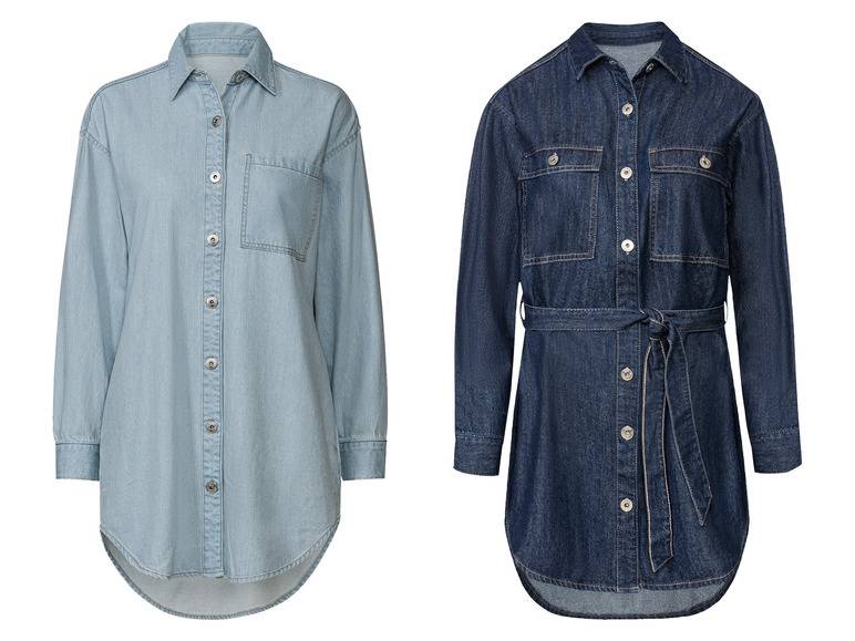 esmara® Damen Jeanskleid aus reiner Baumwolle