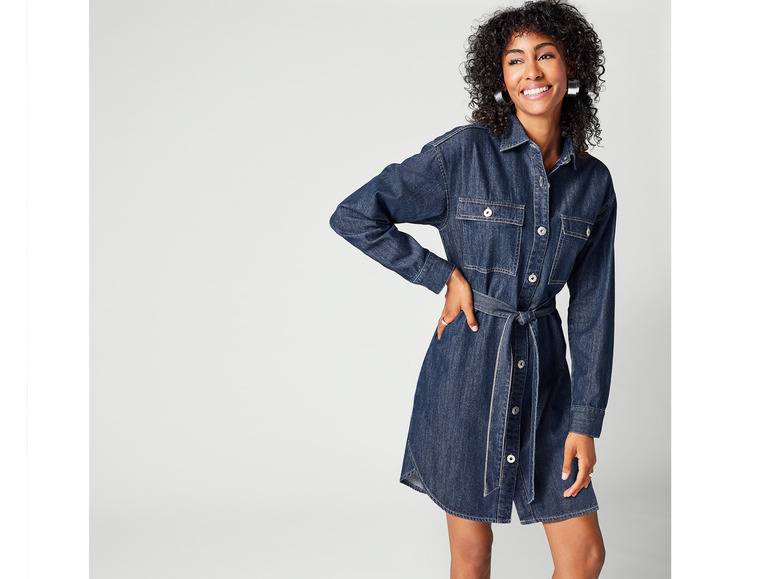 esmara® Damen Jeanskleid aus reiner Baumwolle Discount Store für neue Produkte