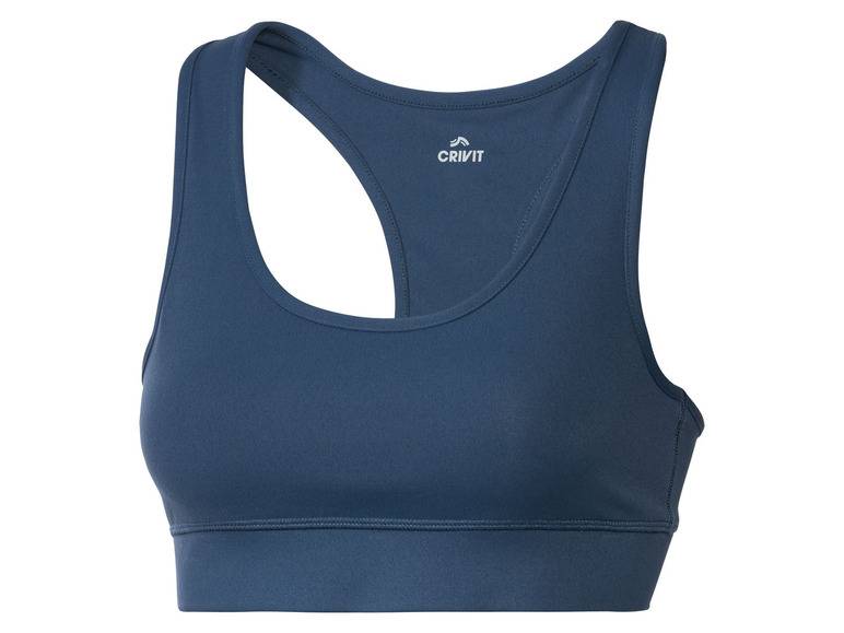 CRIVIT Damen Sportbustier, Medium-Level, mit formendem Effekt 50% Rabatt mit kostenlosem Versand