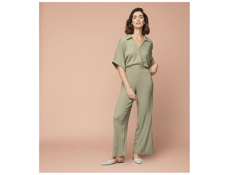 esmara® Damen Jumpsuit, mit Ärmeln in Krempeloptik Rabatte dieses Monats