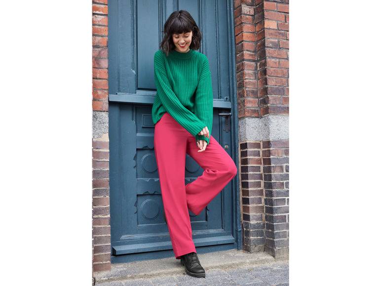 esmara® Damen Grobstrick-Pullover, leger geschnitten Auslauf