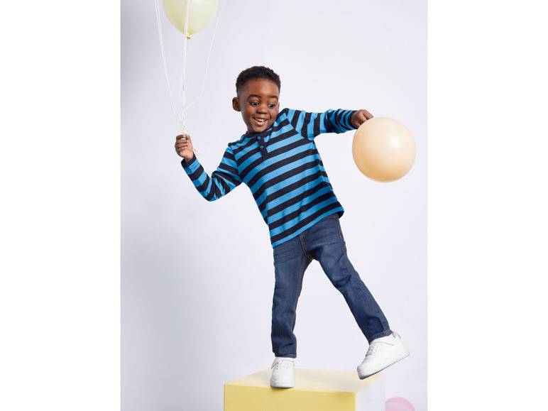 lupilu® Kleinkinder Jeans, Slim Fit, hoher Baumwollanteil Schlussverkauf