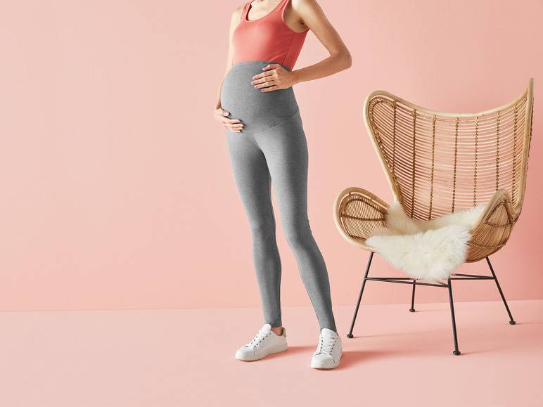 esmara® Damen Umstandsleggings mit weichem, elastischem Bund Günstiger Verkauf