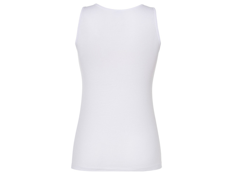 esmara® Damen Achselhemden, 3 Stück, hoher Baumwollanteil Versandkostenfrei
