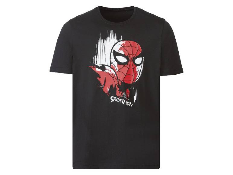 Herren Schlafshirt mit Rundhalsausschnitt und Print Online Shopping
