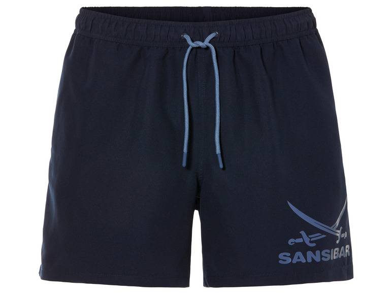 SANSIBAR Herren Badeshorts mit praktischer Schlüsseltasche Valentinstagsangebot
