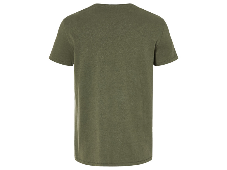 LIVERGY® Herren T-Shirt mit Rollkantenausschnitt Jubiläumsangebot