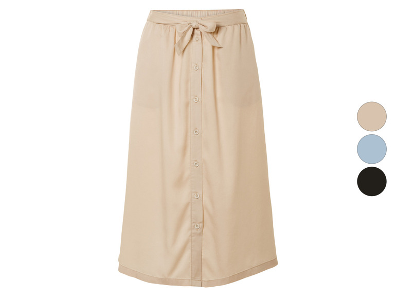 esmara® Damen Midirock, A-Linie